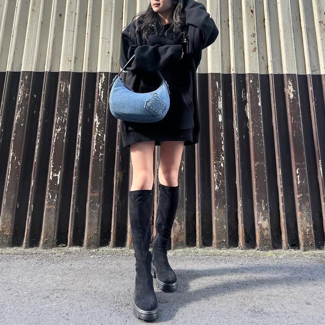 プラスダイアナ ＋diana 【軽量】厚底ボリュームソールストレッチ