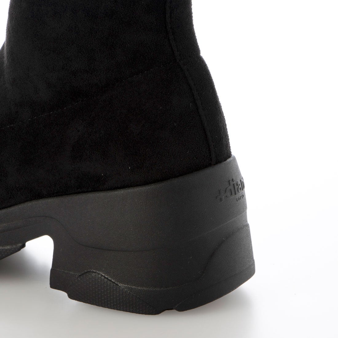 プラスダイアナ ＋diana 【軽量】厚底ボリュームソールストレッチ