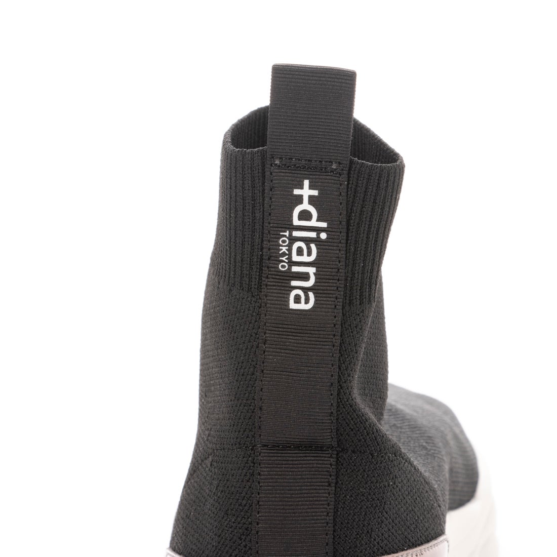 ＋diana プラスダイアナ +diana 軽量ニットソックススニーカーブーツ