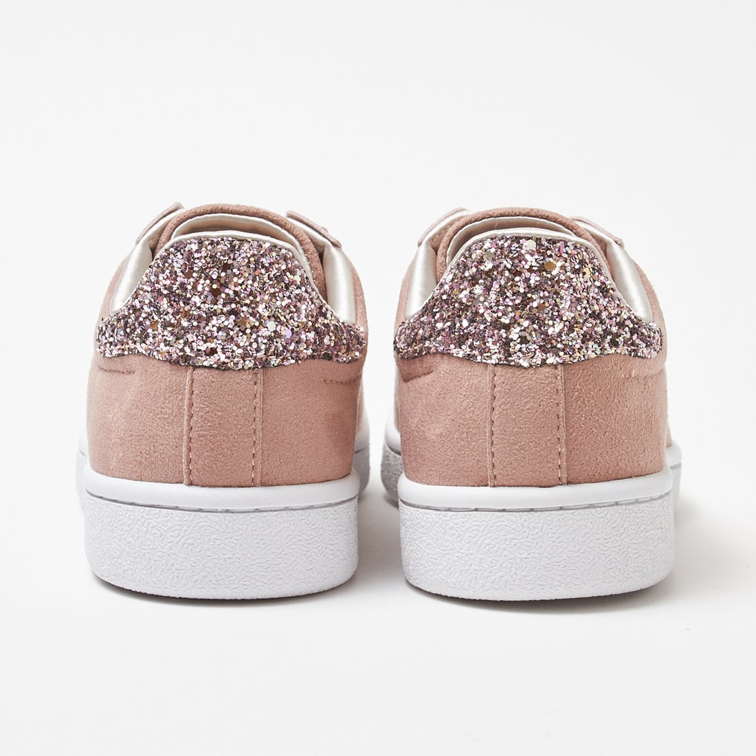 ＋diana プラスダイアナ +diana ビジュー付きグリッタースニーカー