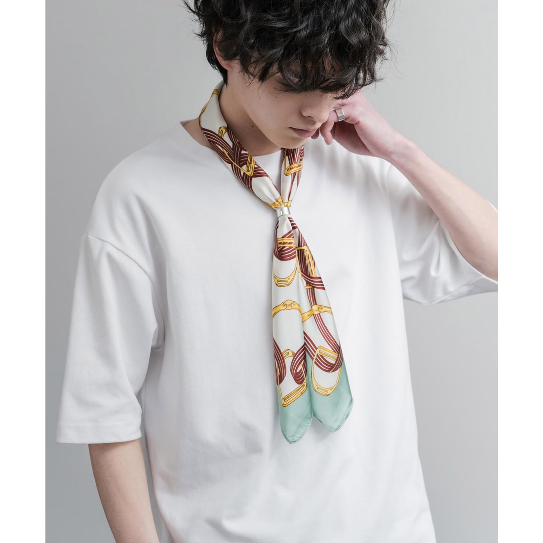 ロッキーモンロー Rocky Monroe 大判スカーフ バンダナ ストール