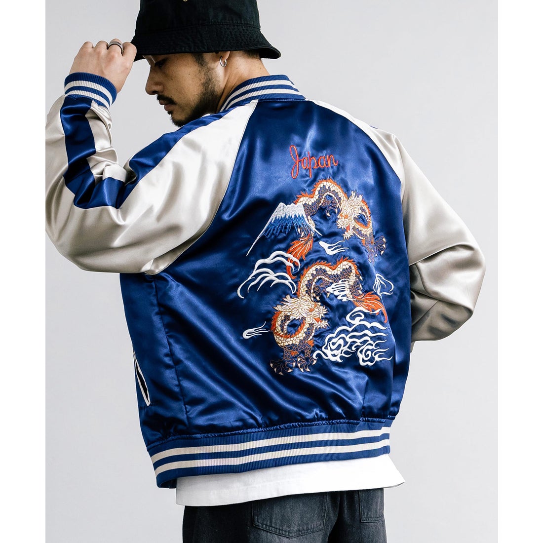 ロッキーモンロー Rocky Monroe スカジャン スーベニアジャケット 刺繍