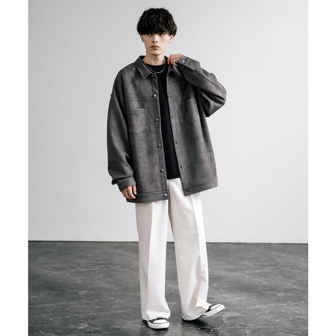 ロッキーモンロー Rocky Monroe CPOシャツ ジャケット メンズ