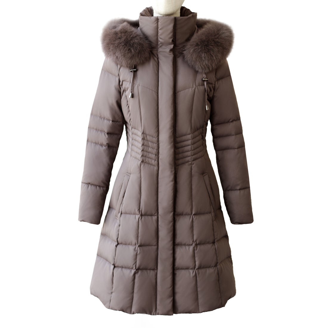 ルイルエブティック RUIRUE BOUTIQUE フォックスファー付きダウン