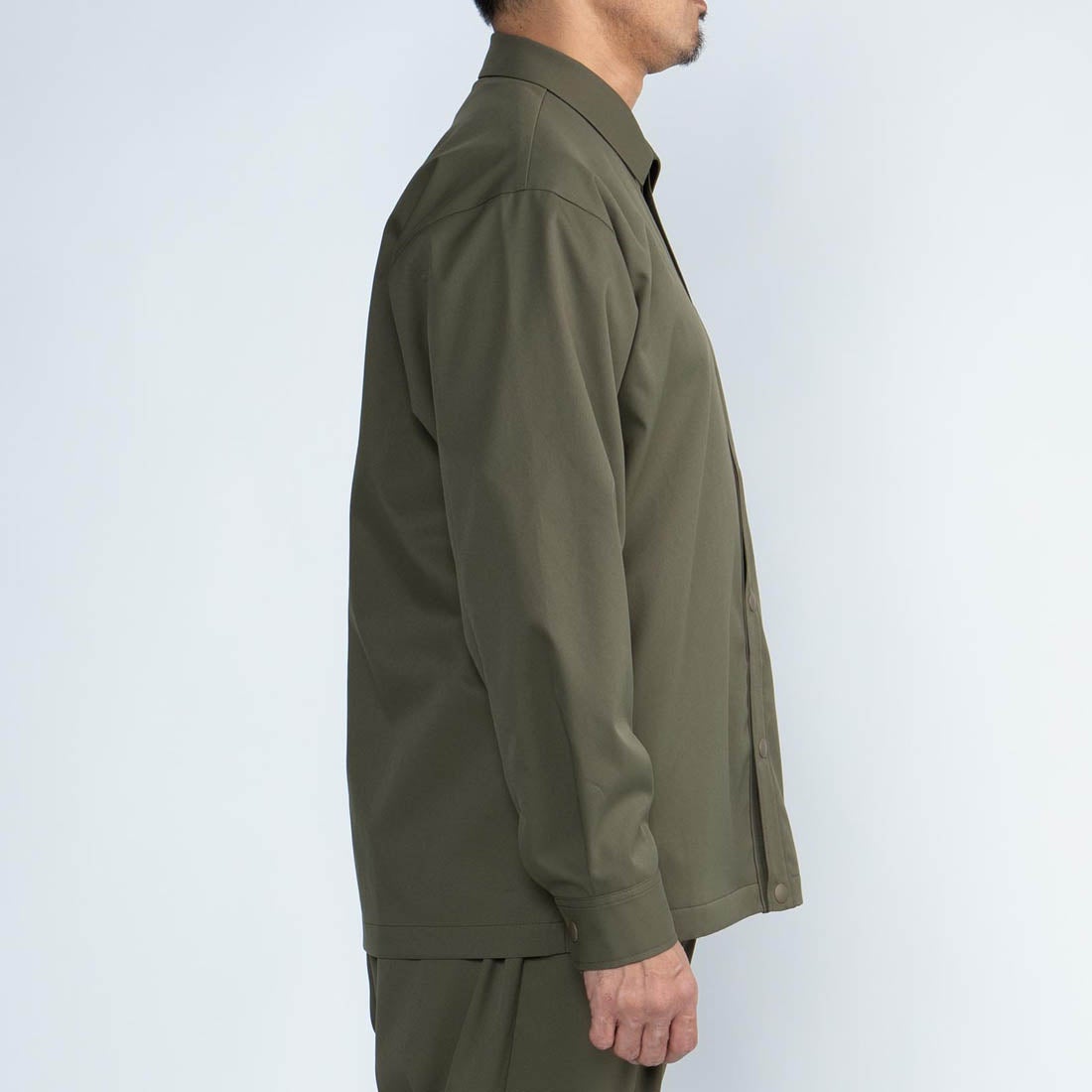 シャツブルゾン （オリーブ） -WWSワークウェアスーツ公式オンラインストア