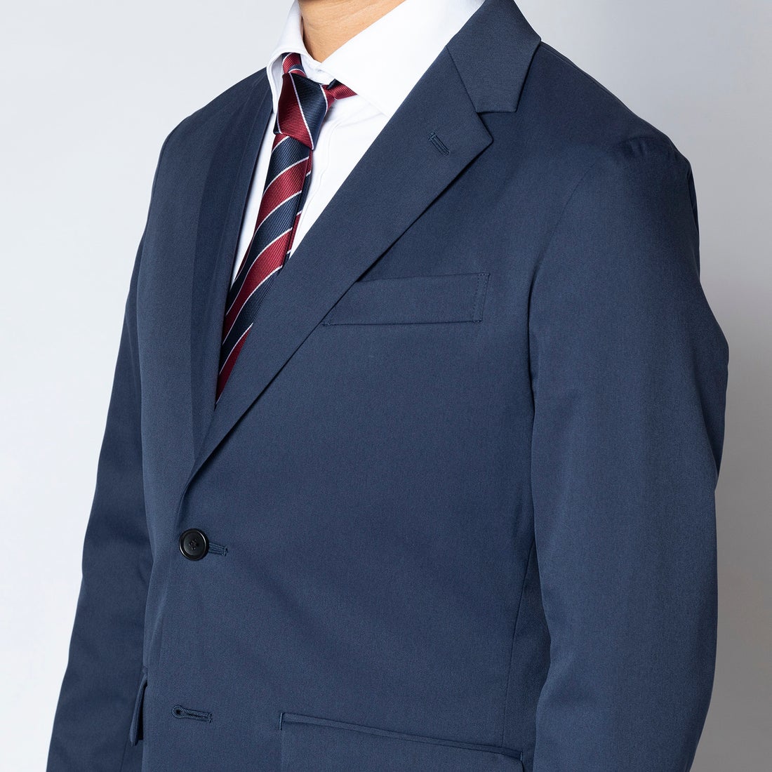 大人のBizテーラードジャケット renewalモデル （ビターネイビー