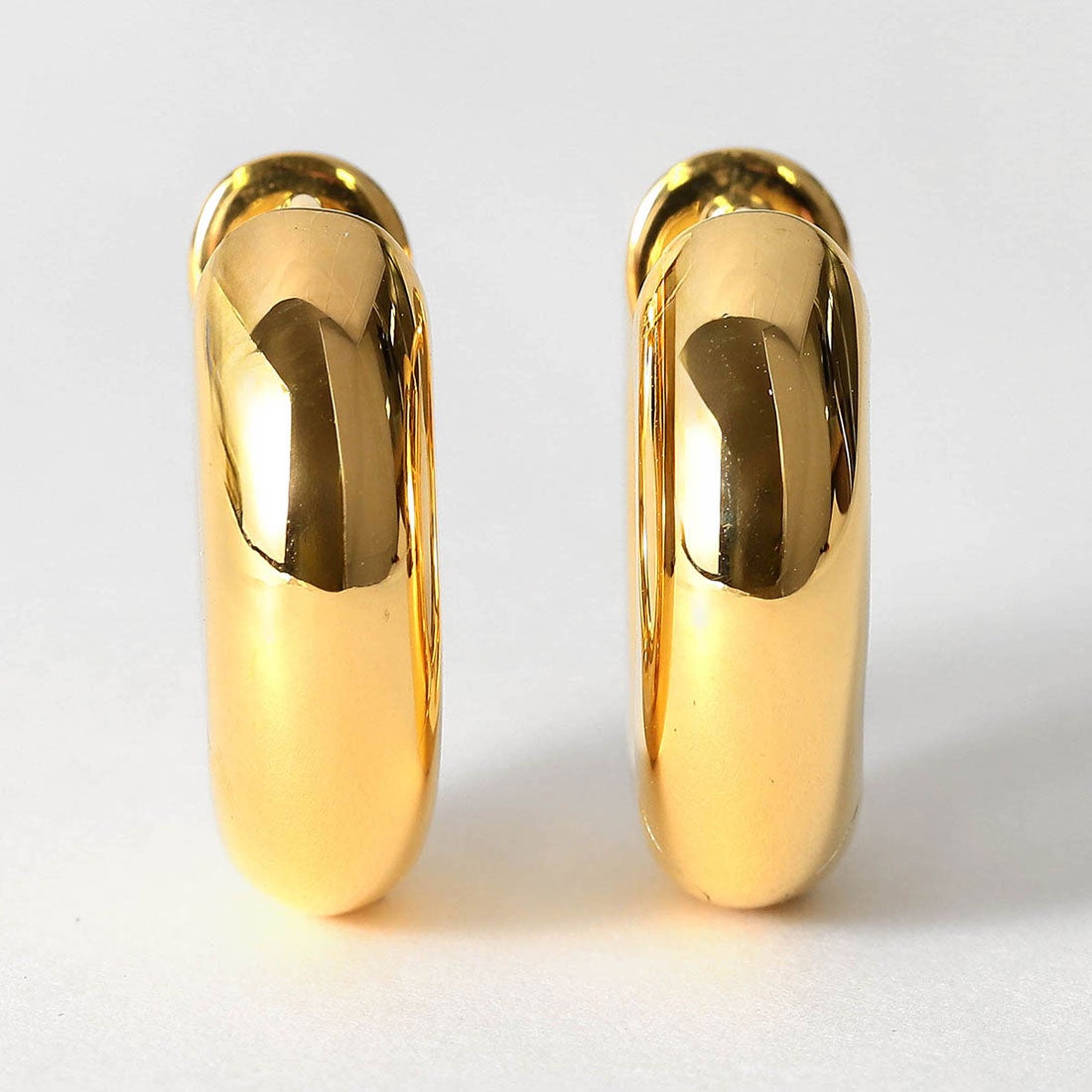 トムウッド TOM WOOD ピアス チャンキー Hoops Small Gold 100154 S925