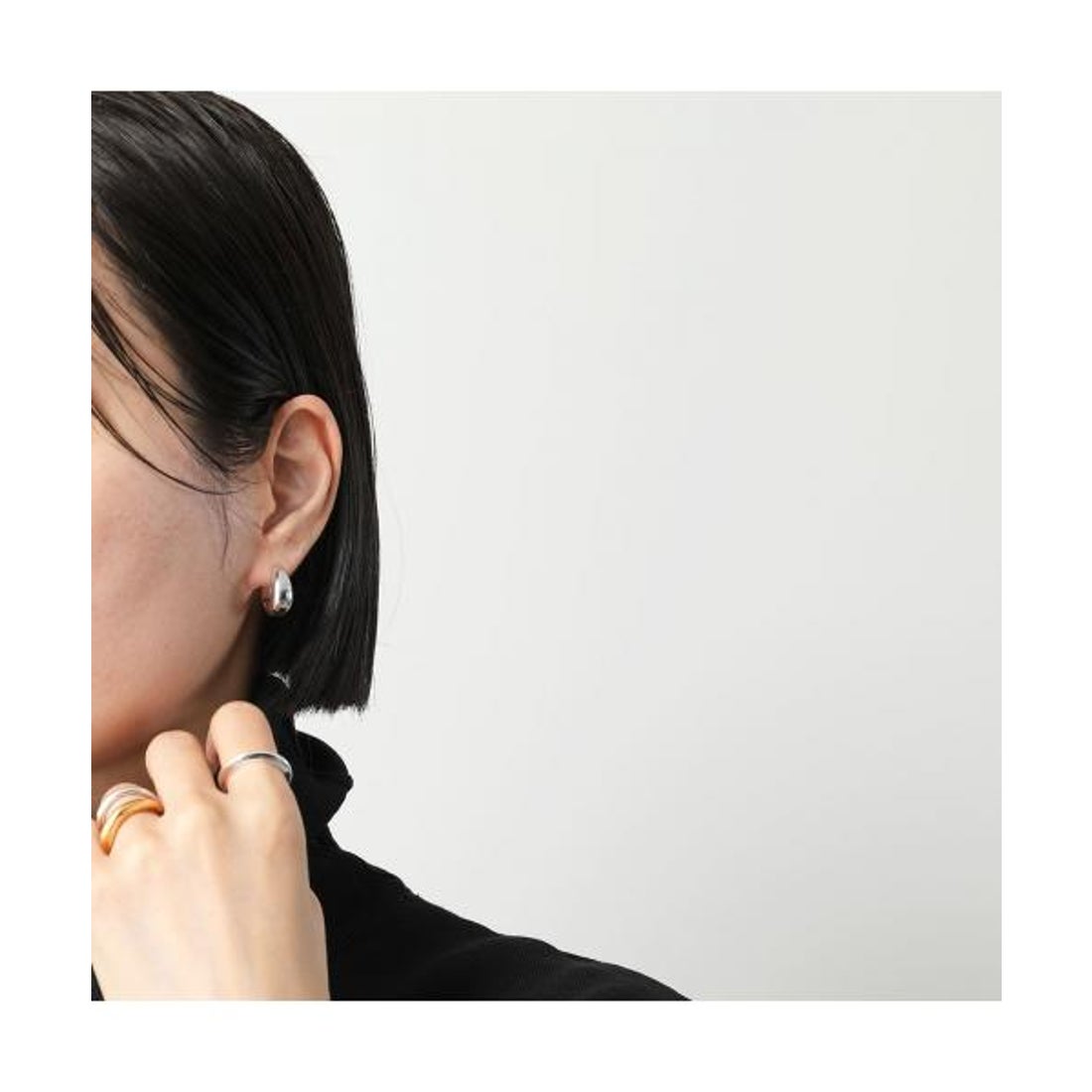 トムウッド TOM WOOD TOMWOOD フープ ピアス Ice Hoop Small