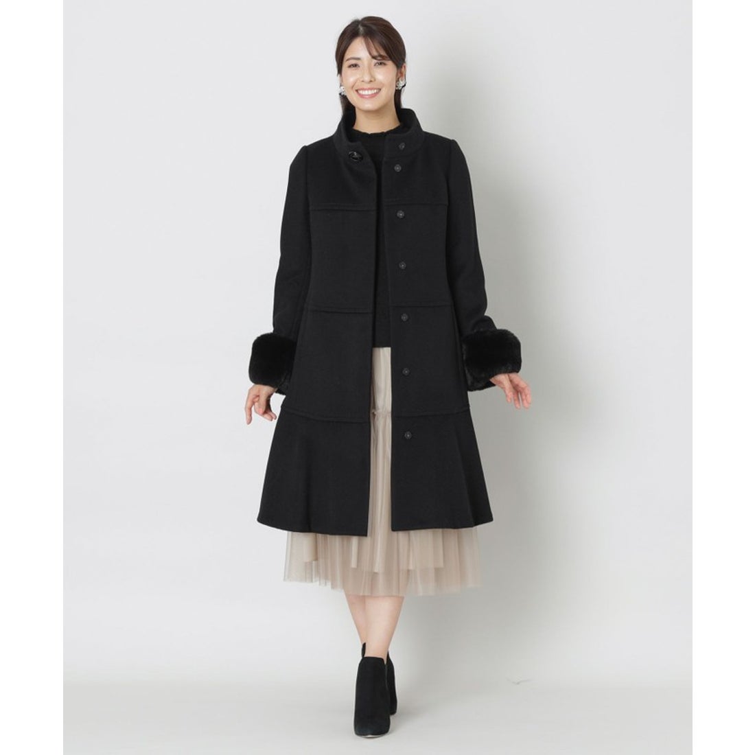 トゥー ビー シック TO BE CHIC ウールビーバー スタンドアウェー