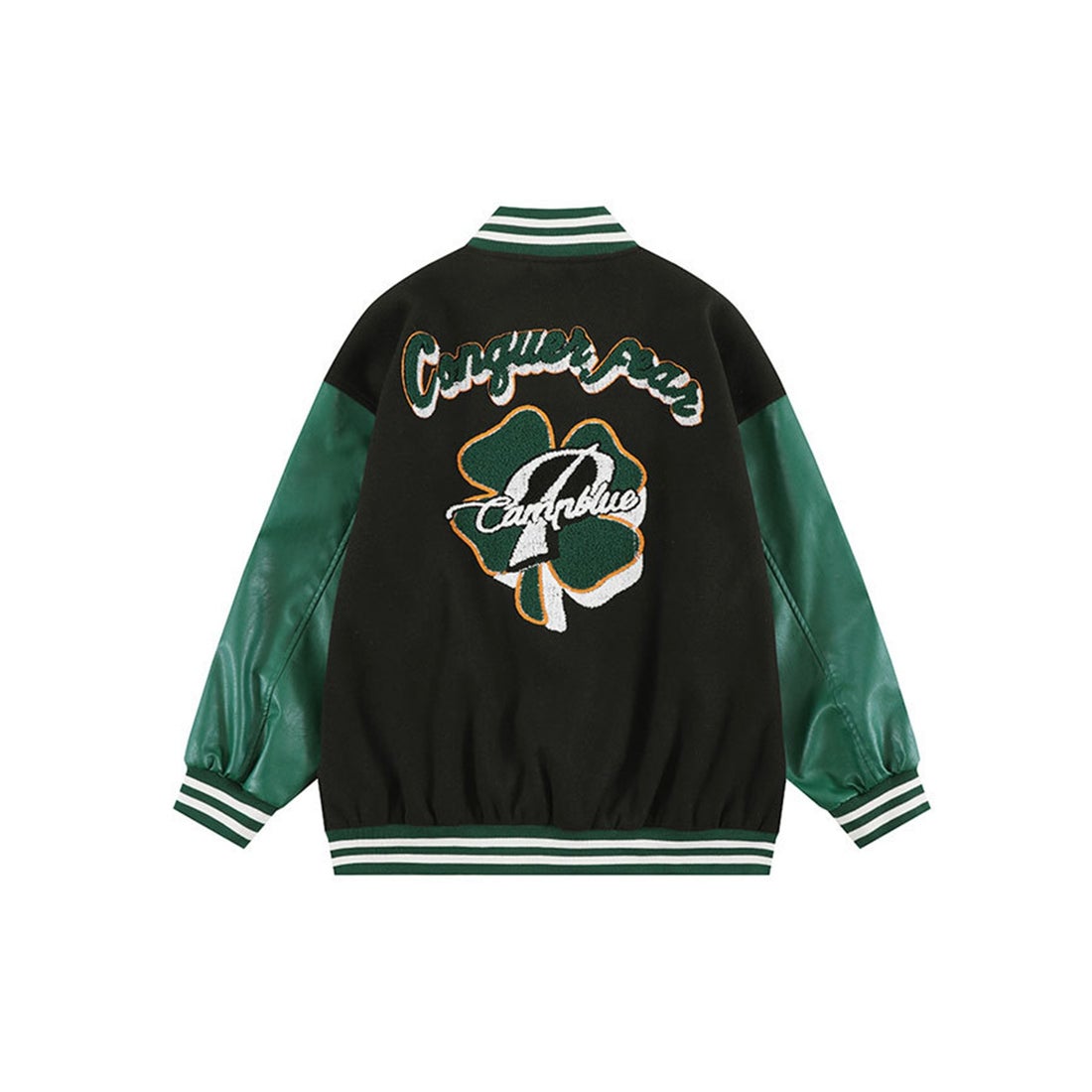 フック HOOK 【HOOK】個性派・肩紐デザインワッペン刺繍スタジャン