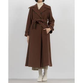 トーナル TONAL ウールトレンチコート （ブラウン） -ファッション通販