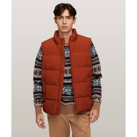 トミー ヒルフィガー TOMMY HILFIGER ダウンベスト （レッド