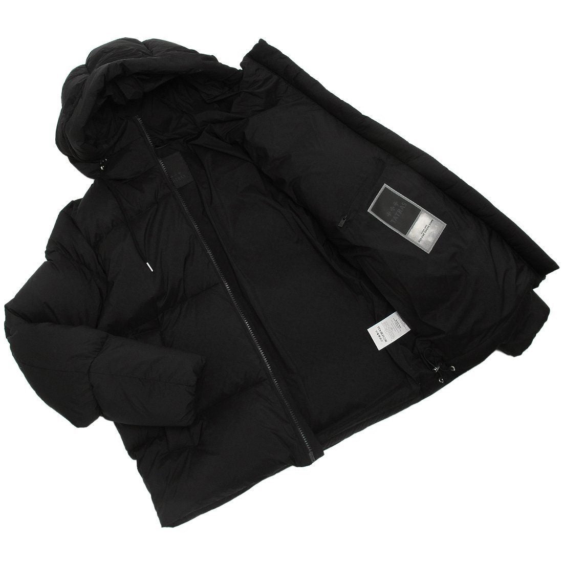 タトラス TATRAS ダウンジャケット コート アカテ ブラック メンズ