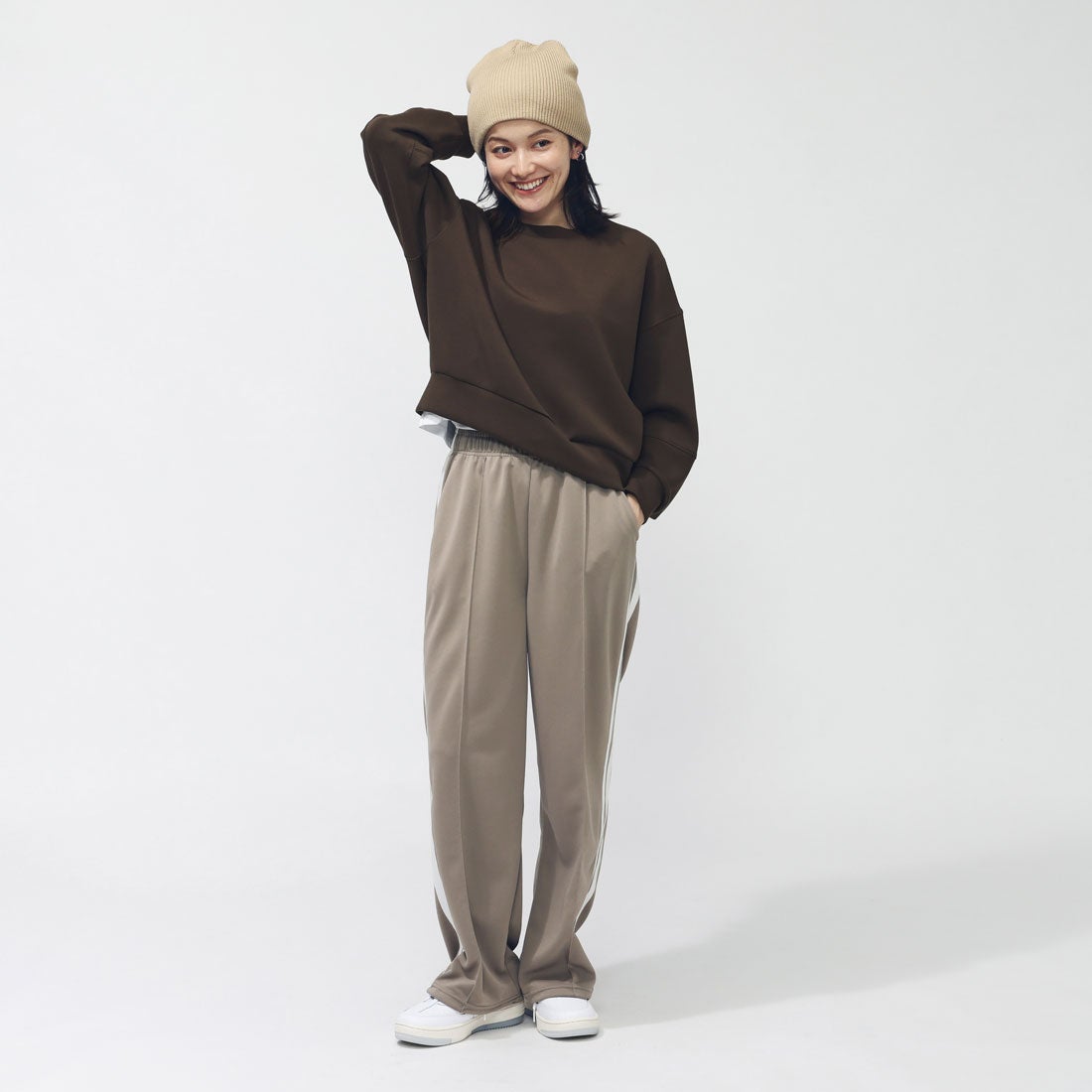 ティゴラ TIGORA レディース スウェットトレーナー スウェットシャツ