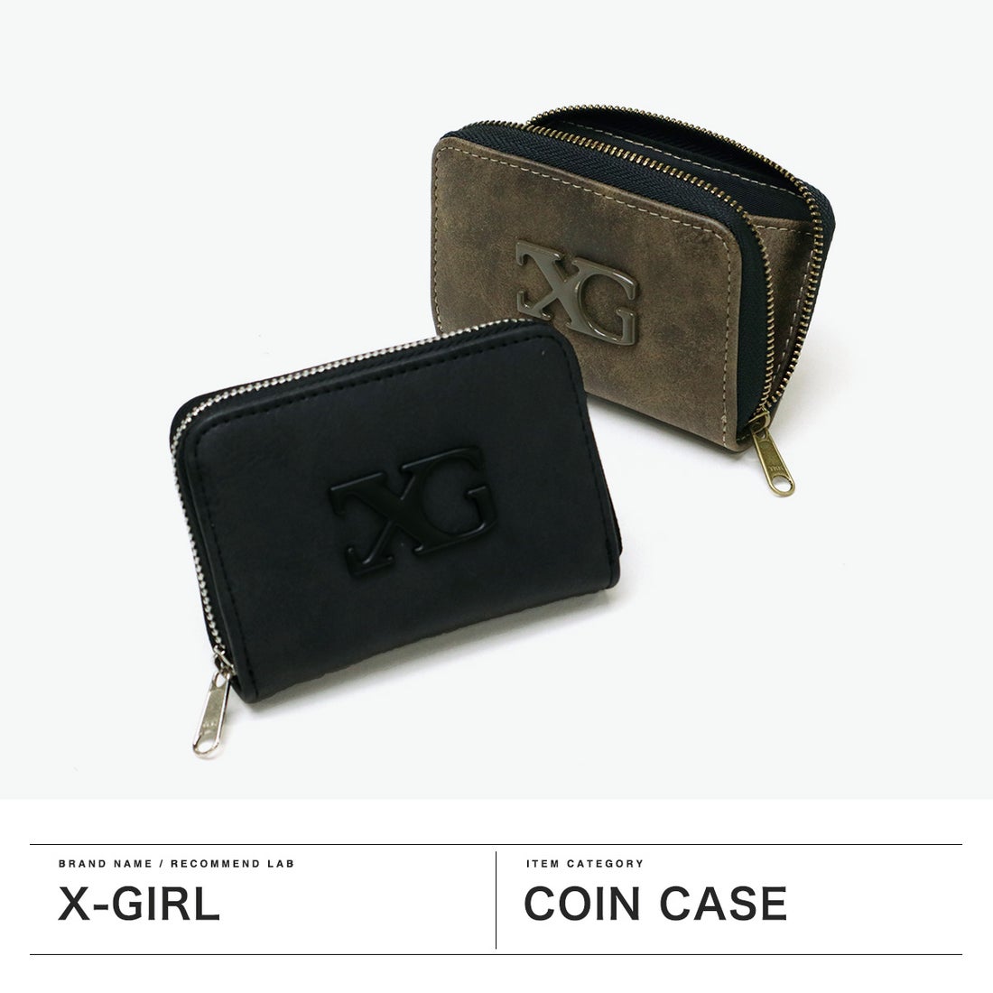 エックスガール X-girl コインケース 財布 レディース コンパクト