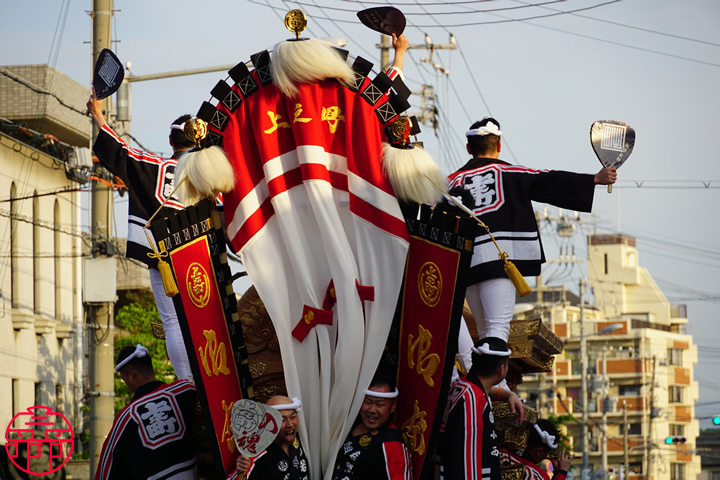 令和元年05月06日(月・振) 泉大津市 濱八町地区 上之町 地車新調入魂式