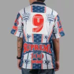 Supreme Por Ciento Soccer Navy Jersey | Senikersku
