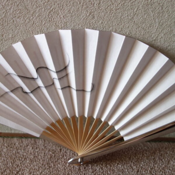 6寸 完全手描き入魂作 | 鉄扇・扇子の扇八郎