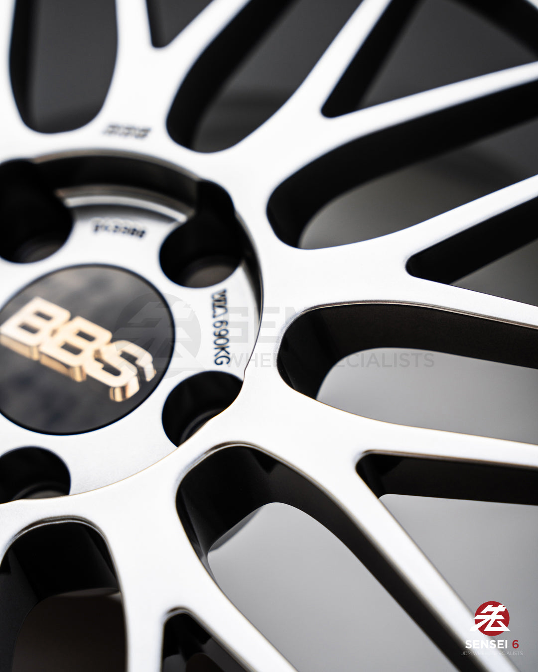 BBS LM / 20x9.5 +30 / 5x114.3 / Diamond Black – Sensei 6