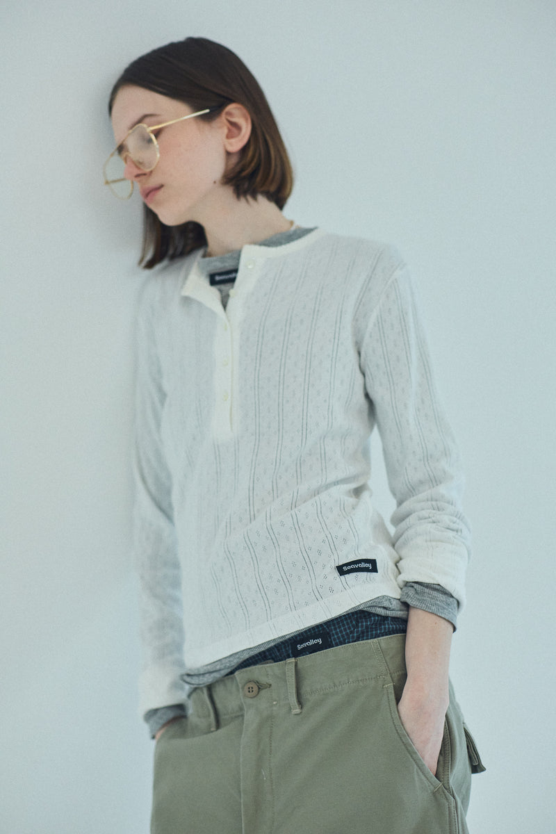 SEA HENLEY NECK L/S TEE