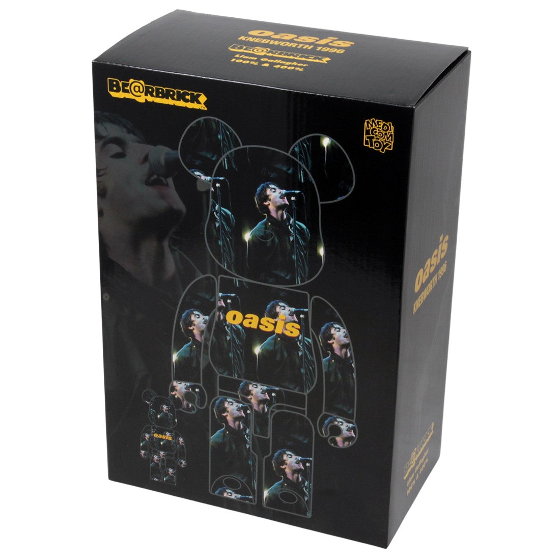 Bearbrick X Oasis Knebworth 1996 (Liam Gallagher) 100% & 400% Set