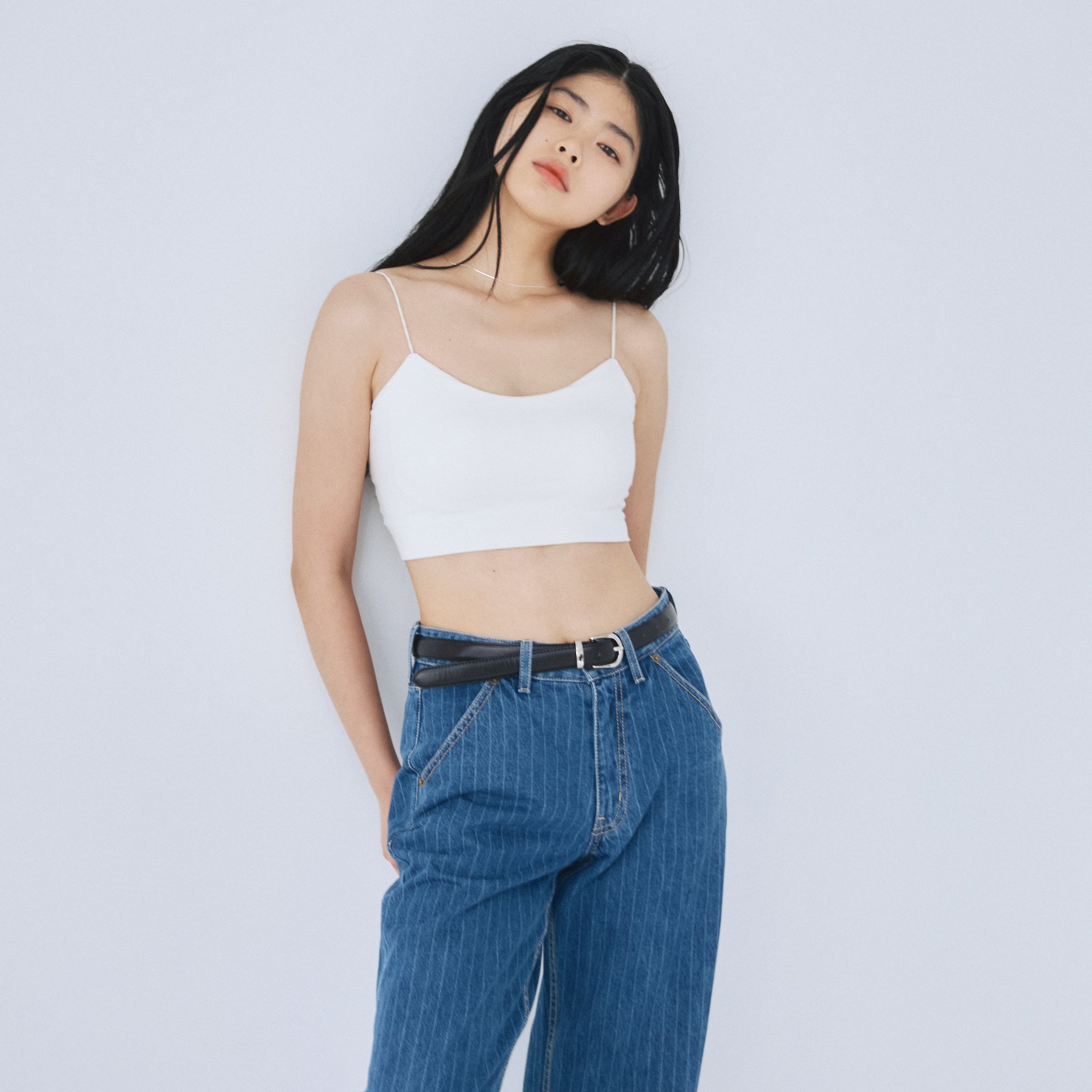 FitパッドマシュマロスパゲッティBRAキャミ