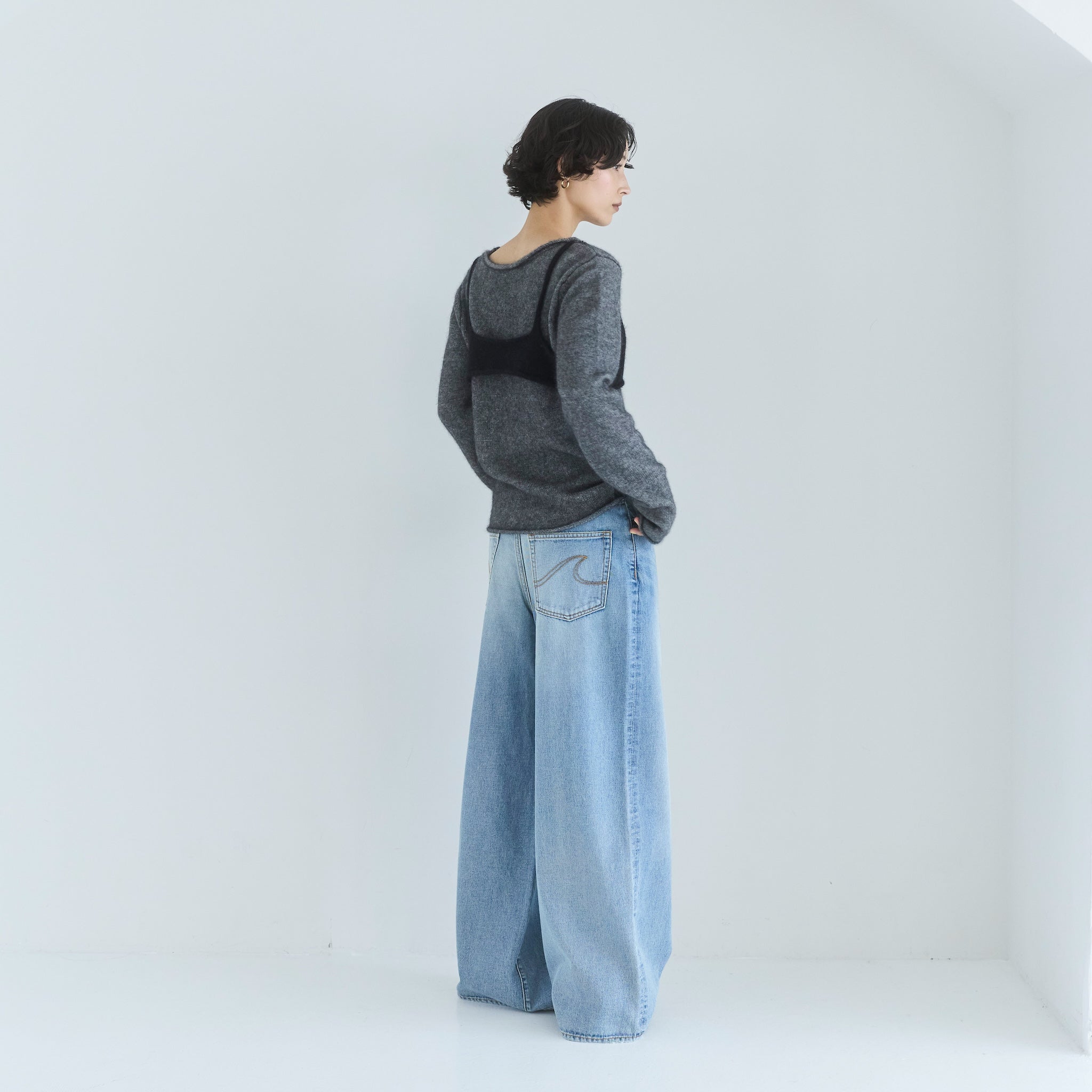 ワイドウエストローライズバギー SRN05