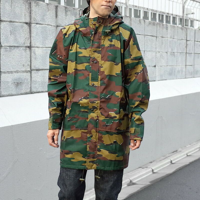 ベルギー軍 M90 ゴアテックスタイプ パーカー ジグソーカモ デッド