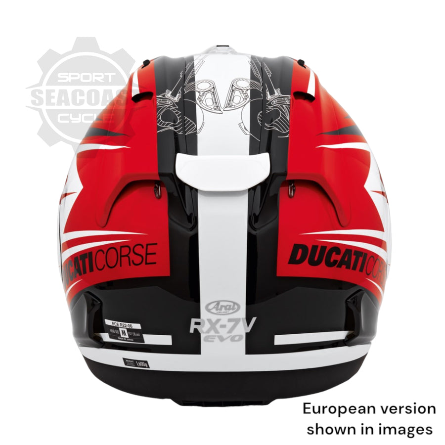 Ducati Corse V7 Corsair-X Helmet by Arai (98108536x) – Seacoast