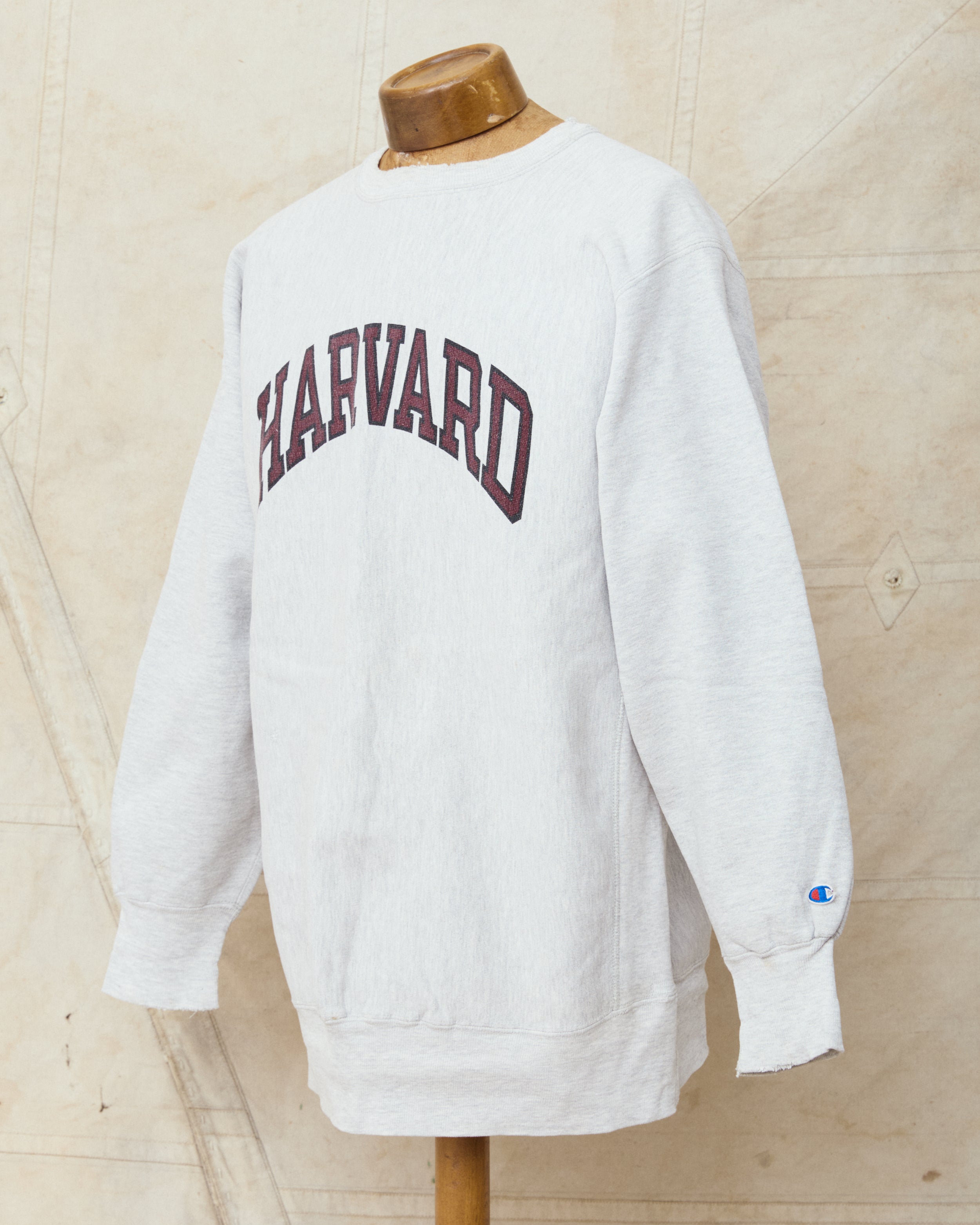 Vintage 90's Champion Reverse Weave Sweatshirt Harvard Gray