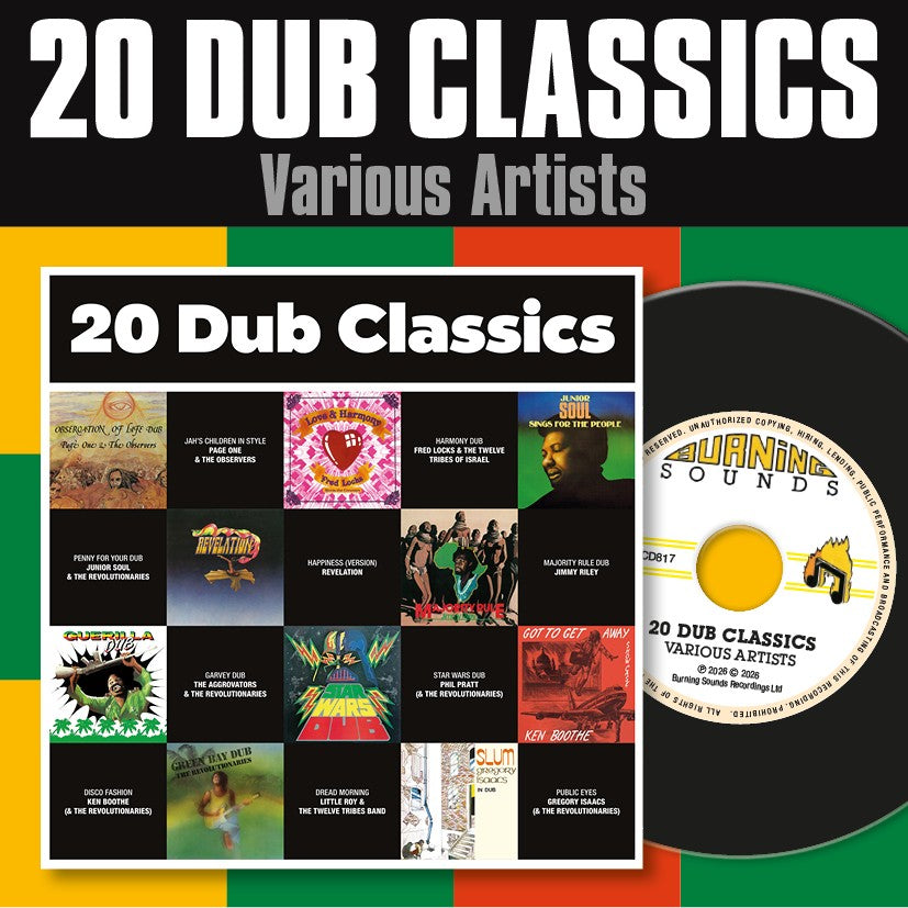 Various Artists - 20 DUB Classics - CD Album – Secret Records Limited