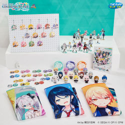 プロセカ セガラッキーくじ モモジャン ケース付きタオルケット クリア