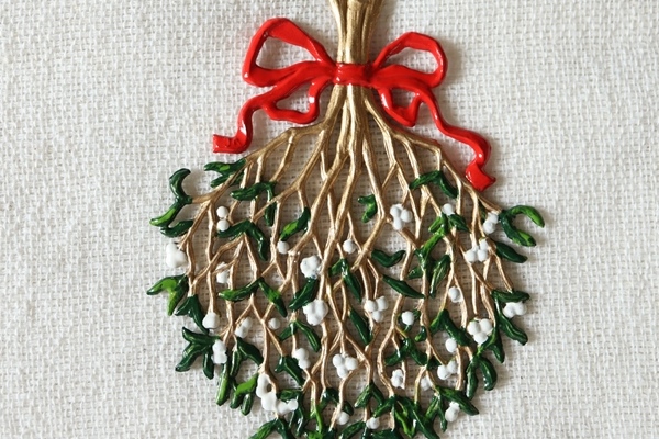 錫飾り ヤドリギスワッグ – ドイツ・ザイフェンの木のおもちゃ seiffen