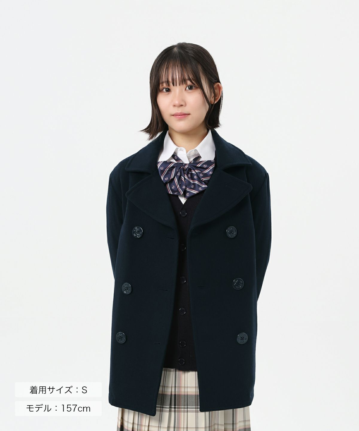 コートフェア対象】ピーコート(ネイビー) ARCPPC-1012-01 | 原宿発の