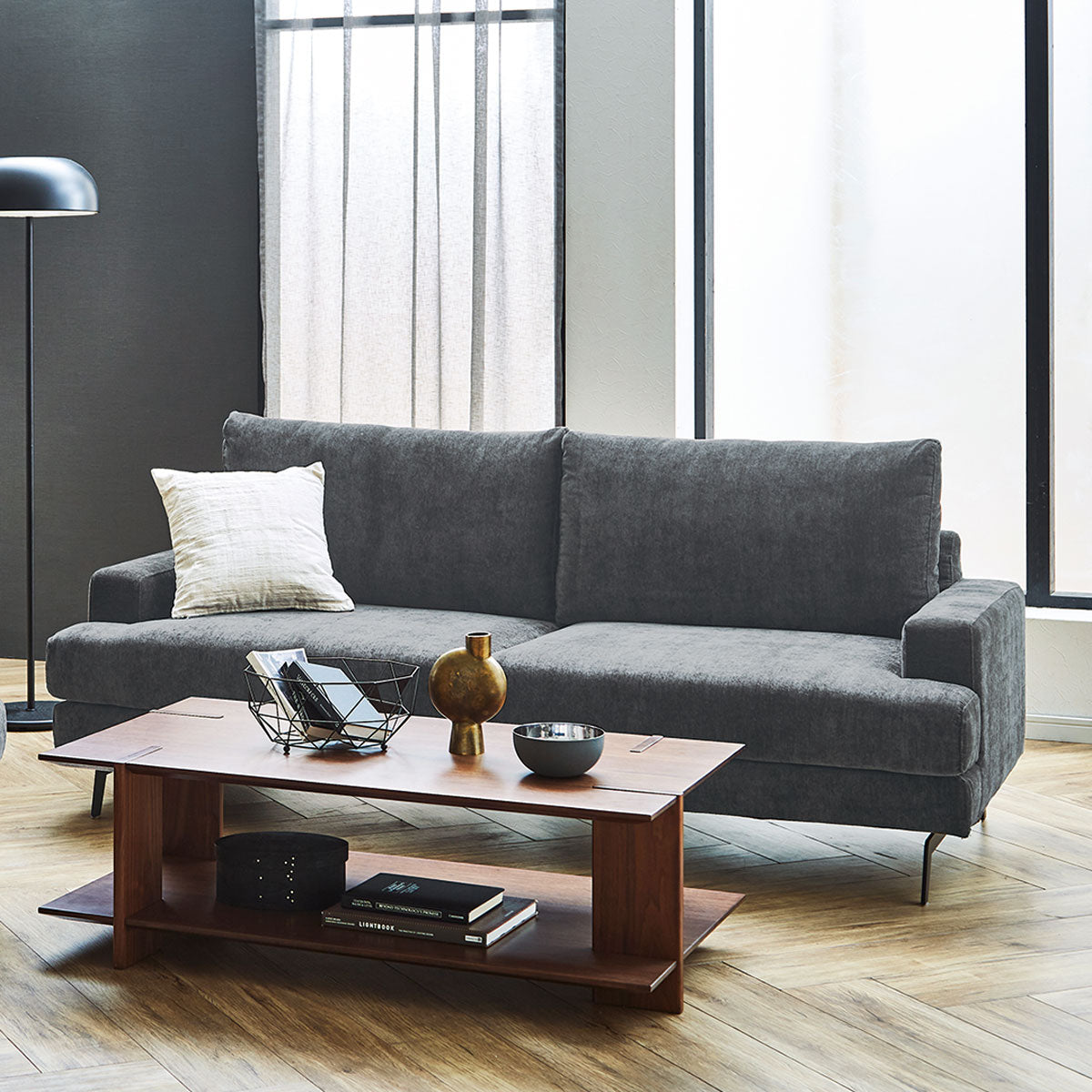 スツール エレーナ GY ｜家具・インテリア通販の関家具【公式】