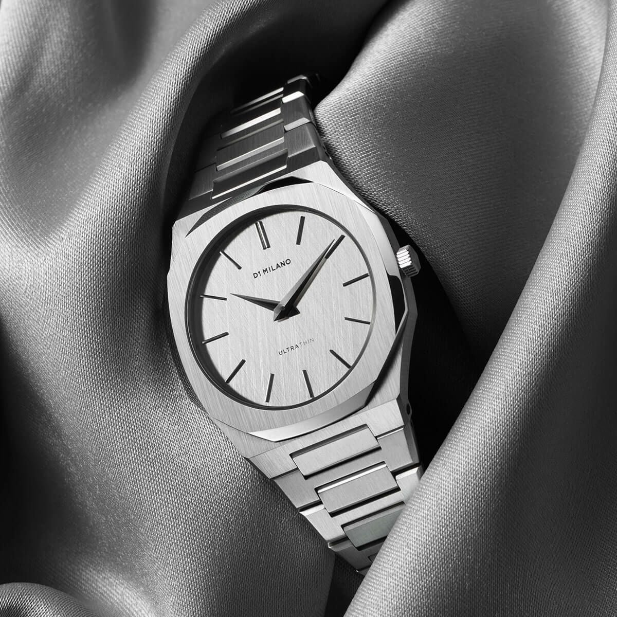 D1 MILANO / ディーワンミラノ ウルトラ シン リネン メンズ腕時計 | H