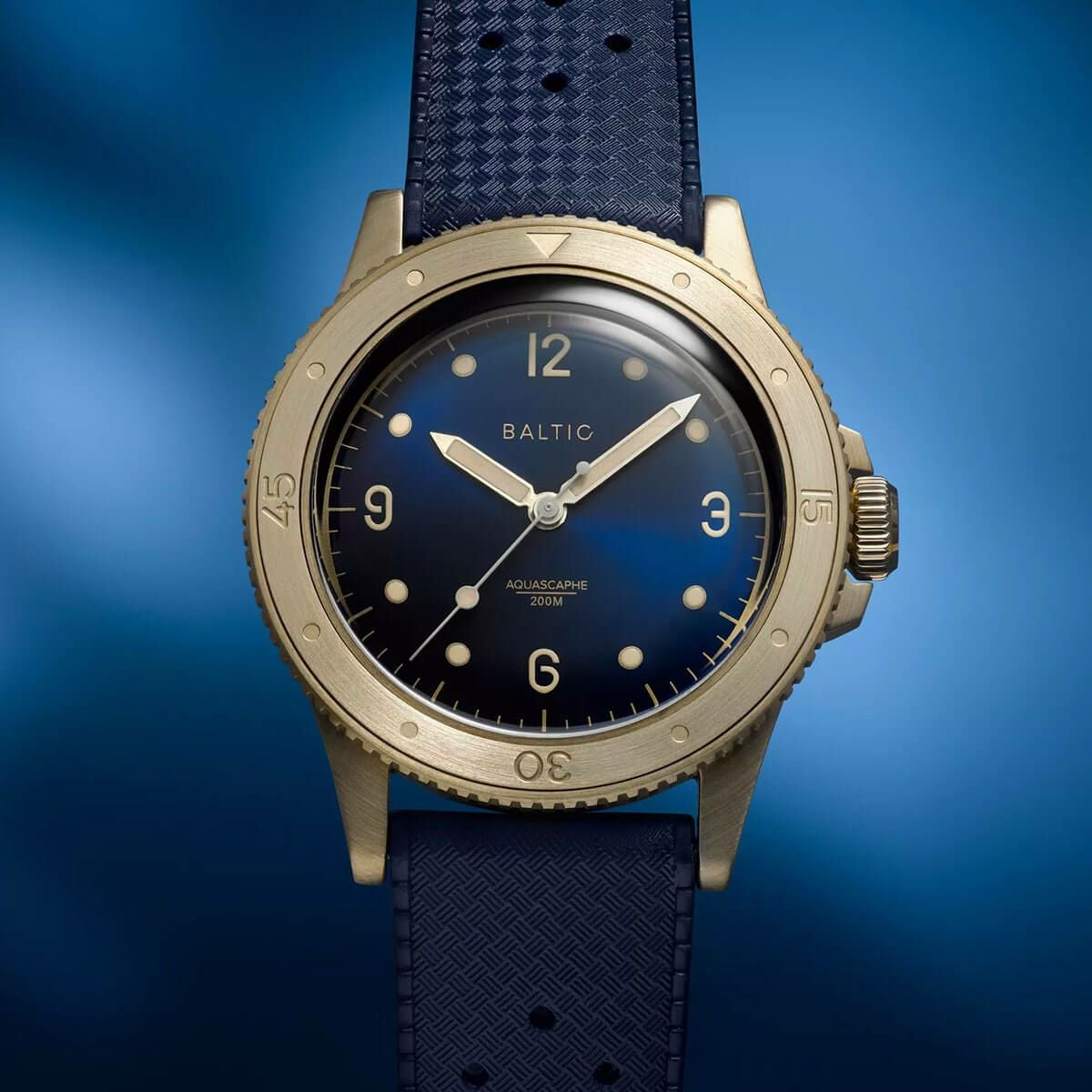 BALTIC / バルチック アクアスカーフ ブロンズ ブルーダイアル ブルー