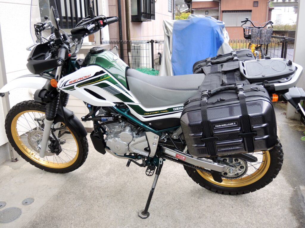 セロー サドルバックサポート取り付け | セローなブログ ＆ NINJA