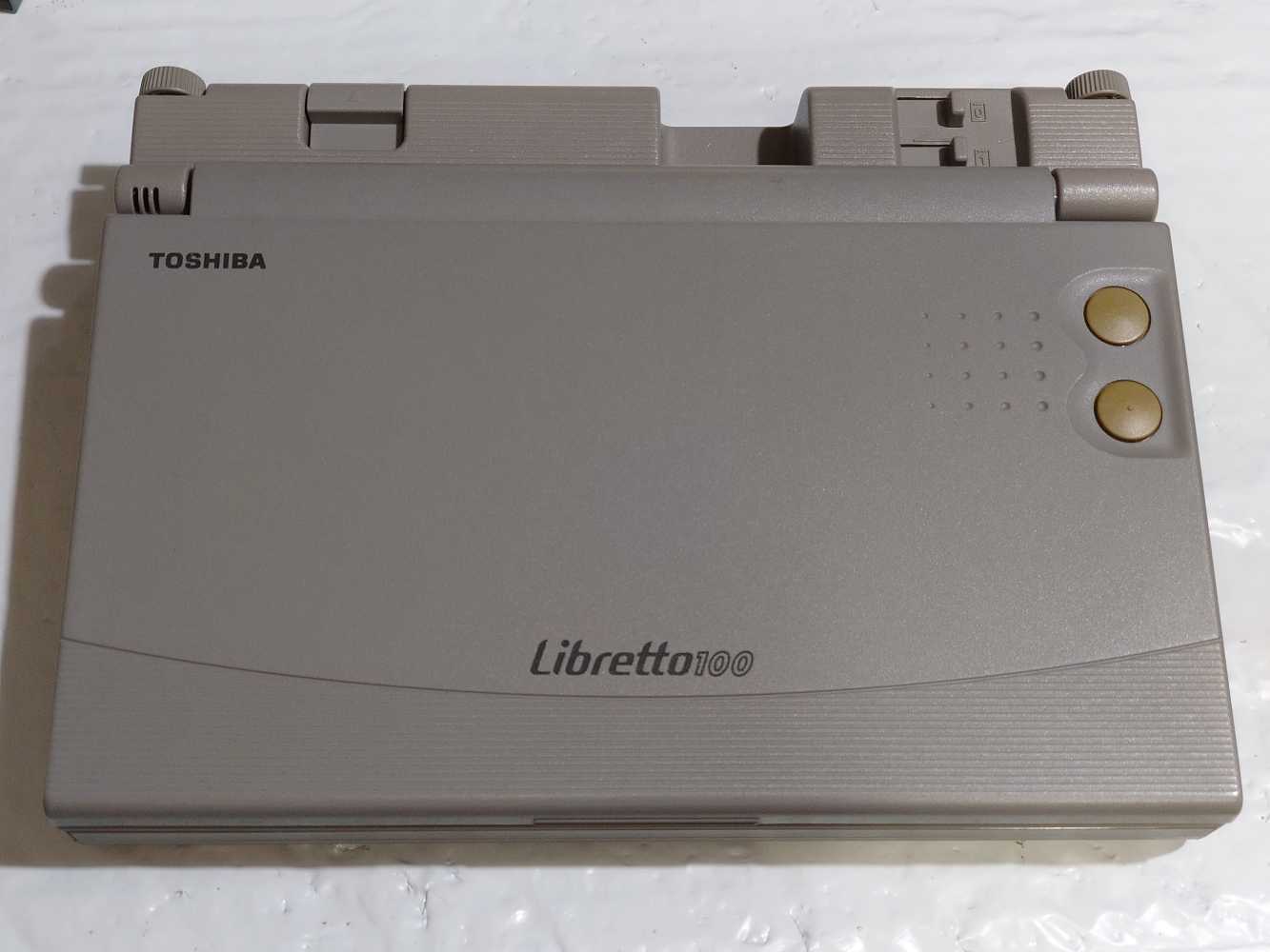 東芝 小型PC Libretto100を入手！動作確認とOSインストール！ | 自由