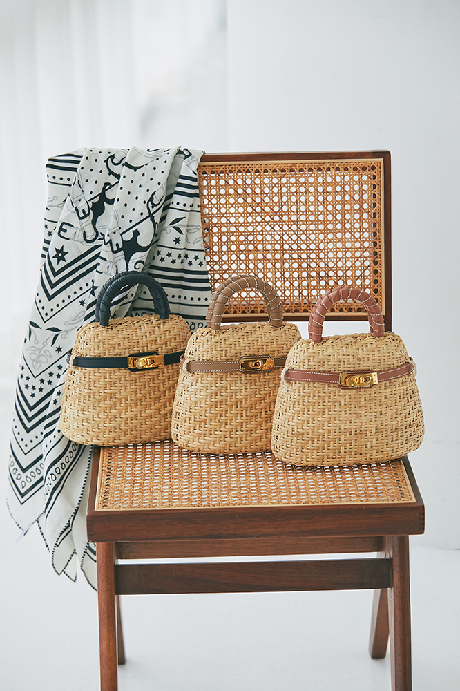 FEATURE- Belt Rattan Mini Bag / Swan Rattan Bag｜seventen