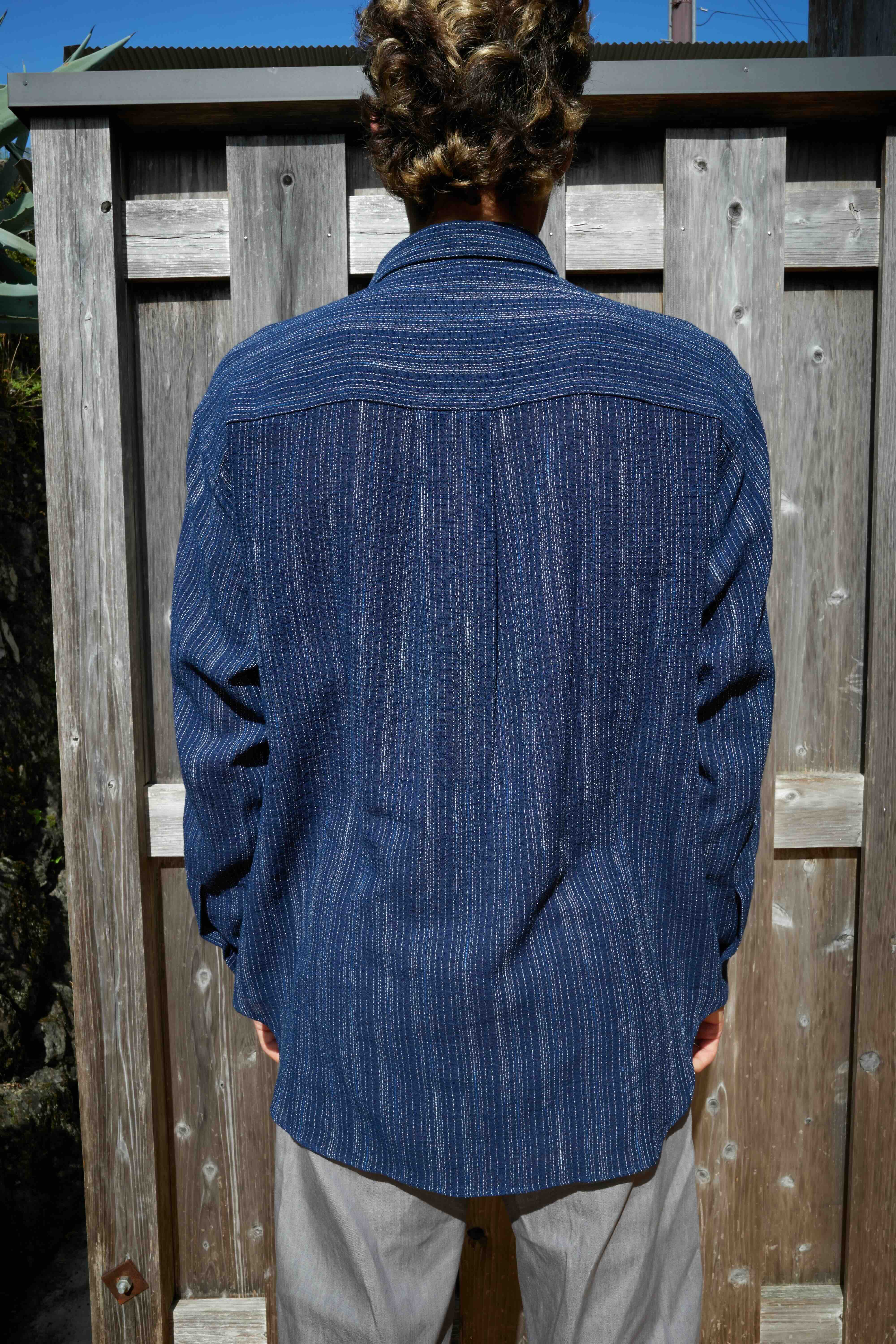 25SS ETERNAL SHIRT/VEGETAL DYE CREPE – seya-voyage