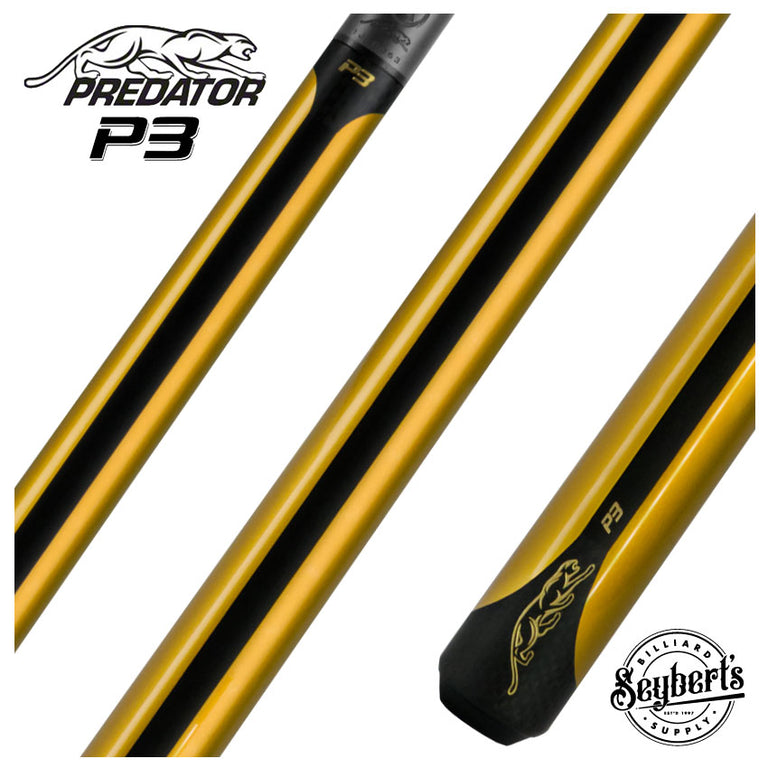 Predator P3 Series Cues - Seybert's Billiards Supply