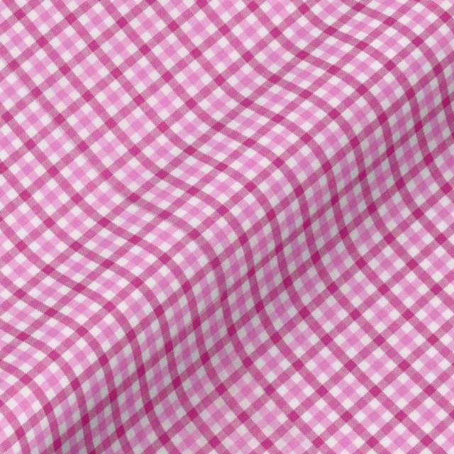 裏替え仕様 [ト-マス] オルタネイトギンガムチェック-ピンク #61