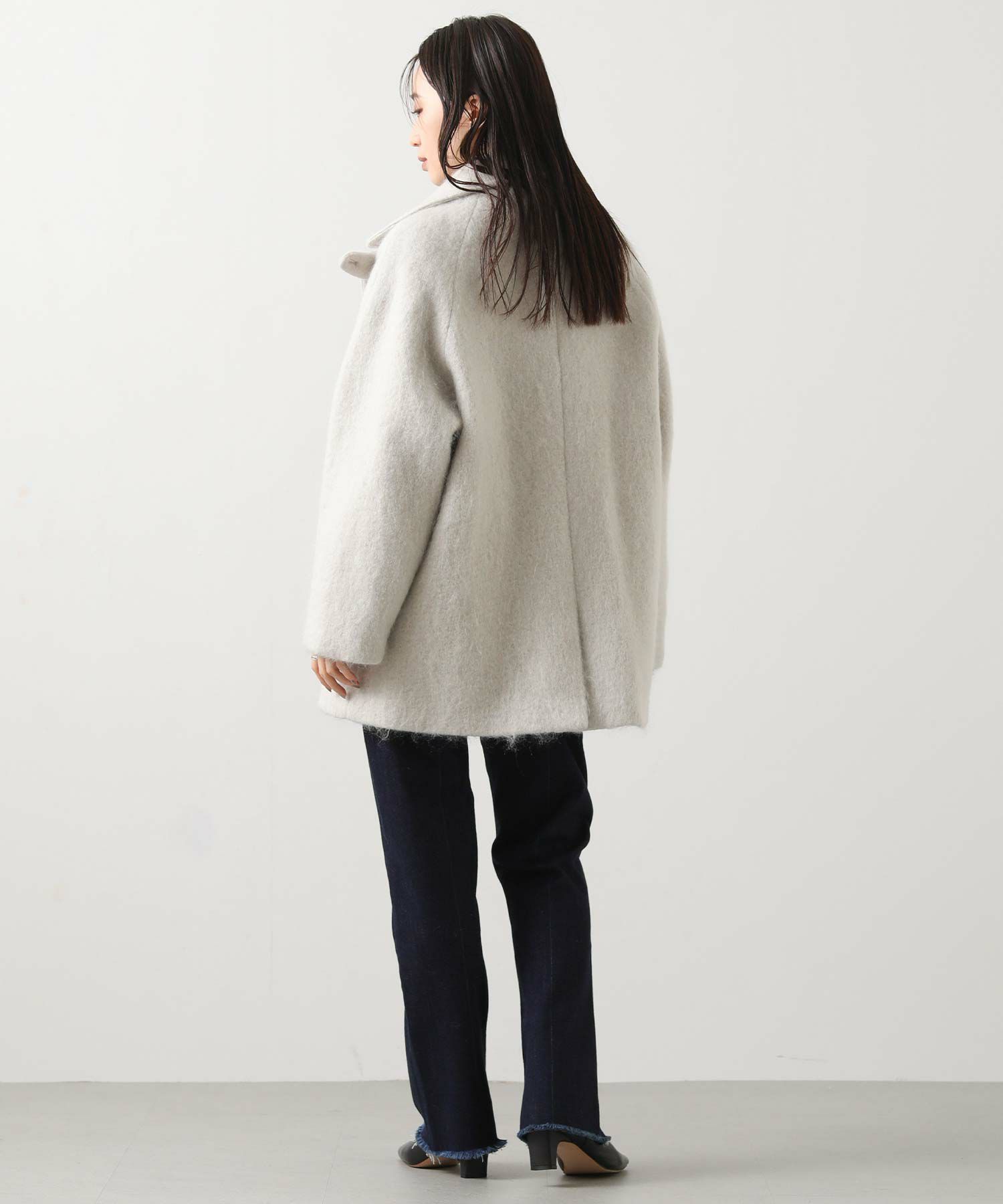 Gready BrilliantモヘアシャギーPコート | SEKIMIKI Online