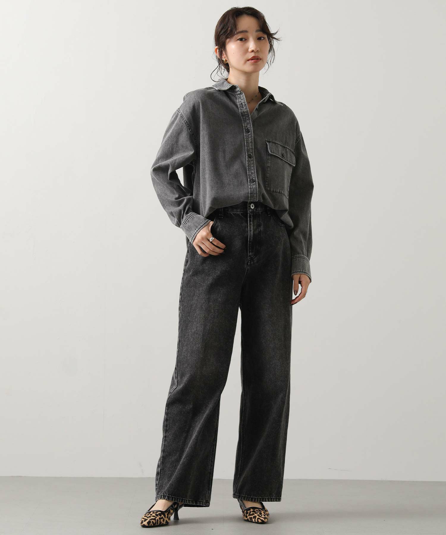 Gready Brilliantユーズドセミワイドデニムパンツ | SEKIMIKI Online