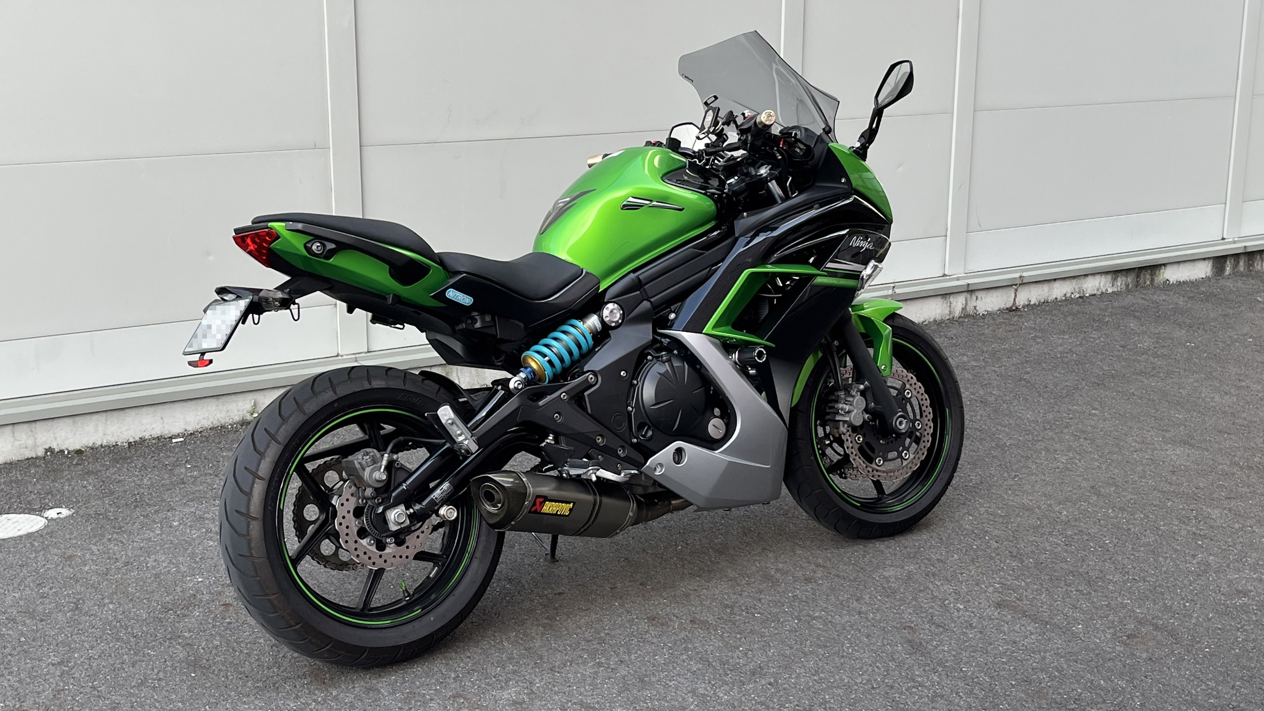 Ninja400、純正リアフェンダーを加工する。 | SKIDCORE NOTES