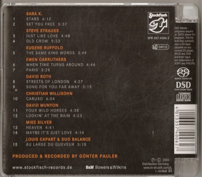 Płyta SACD hybrydowa Stockfisch-Records - closer to the music vol. 2