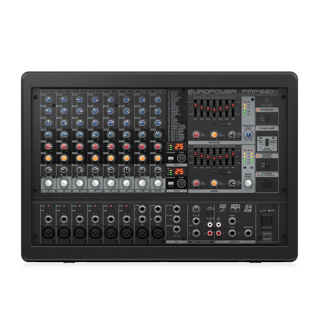 Behringer Europower PMP1680S Powered Mixer - Sky Music