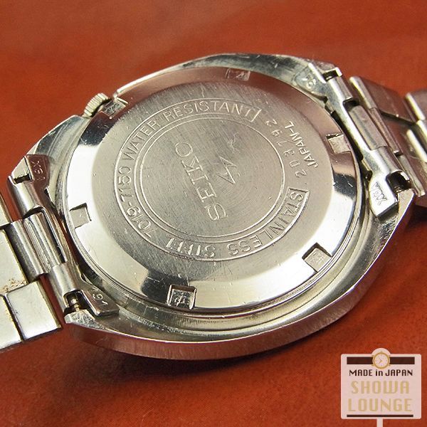 セイコー SEIKO アドバン ブルーグラデーションダイヤル 希少なメモリ