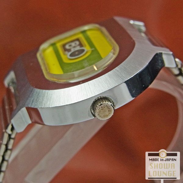 セイコー SEIKO トモニー シーガル 手巻き メカデジディスクウォッチ